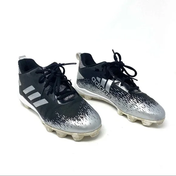 adidas Adizero Afterburner V Baseball Shoe Rubber Cleat Mens Sz 5.5 - Picture 4 of 8